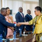 La Première Ministre Judith Suminwa a consulté l'Union nationale de la Presse du Congo 
