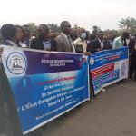 Les magistrats en sit-in à Kinshasa