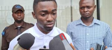 Chançard Bolukola, Coordonnateur Ad-interim de Frivao lors d'une interview