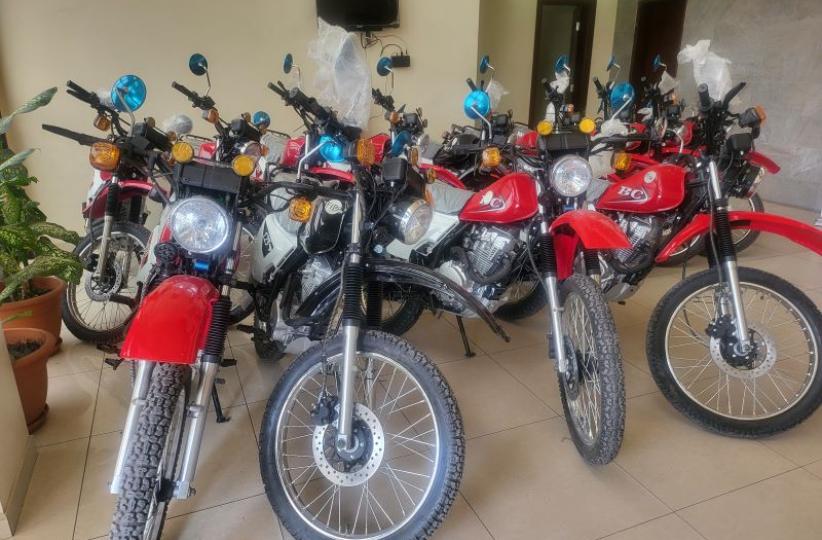 Une illustration des motos.
