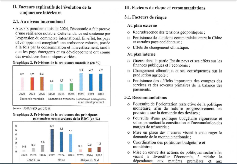 Note de conjoncture