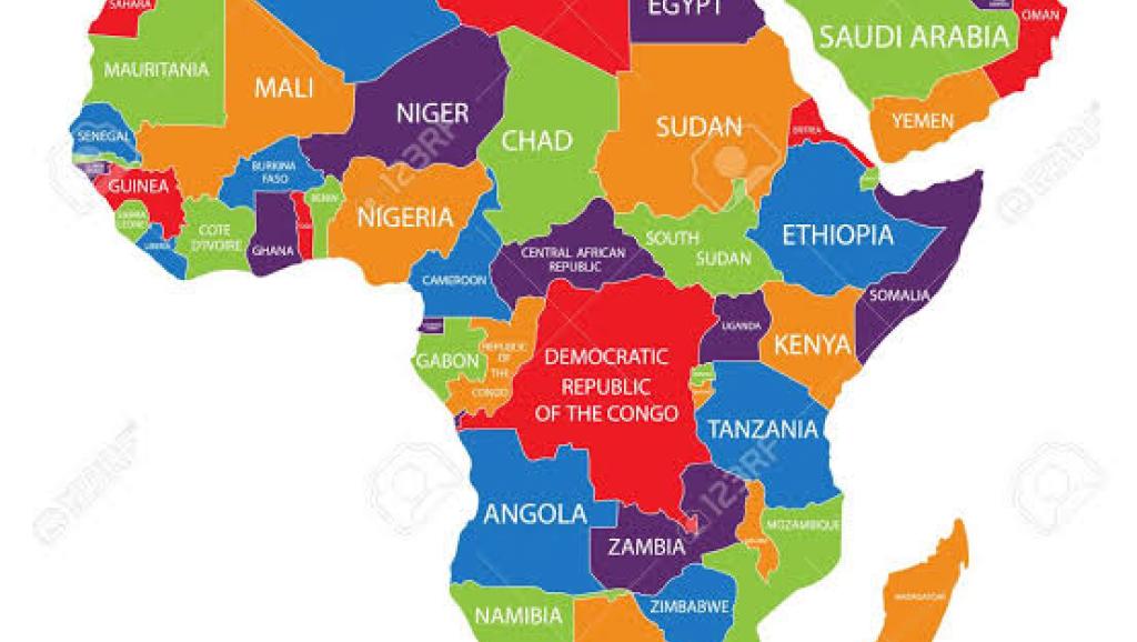 carte Afrique 