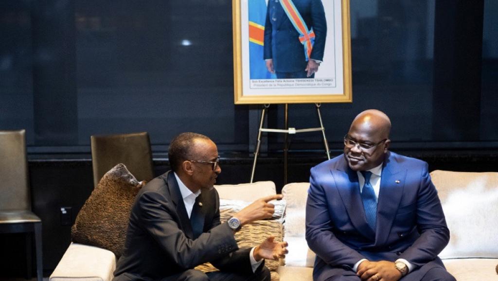 Félix Tshisekedi et kagame 