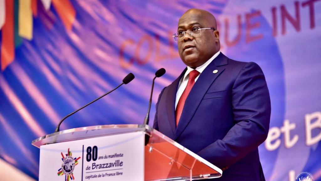 Depuis Brazzaville, Félix Tshisekedi Lance Un Appel à La Solidarité ...