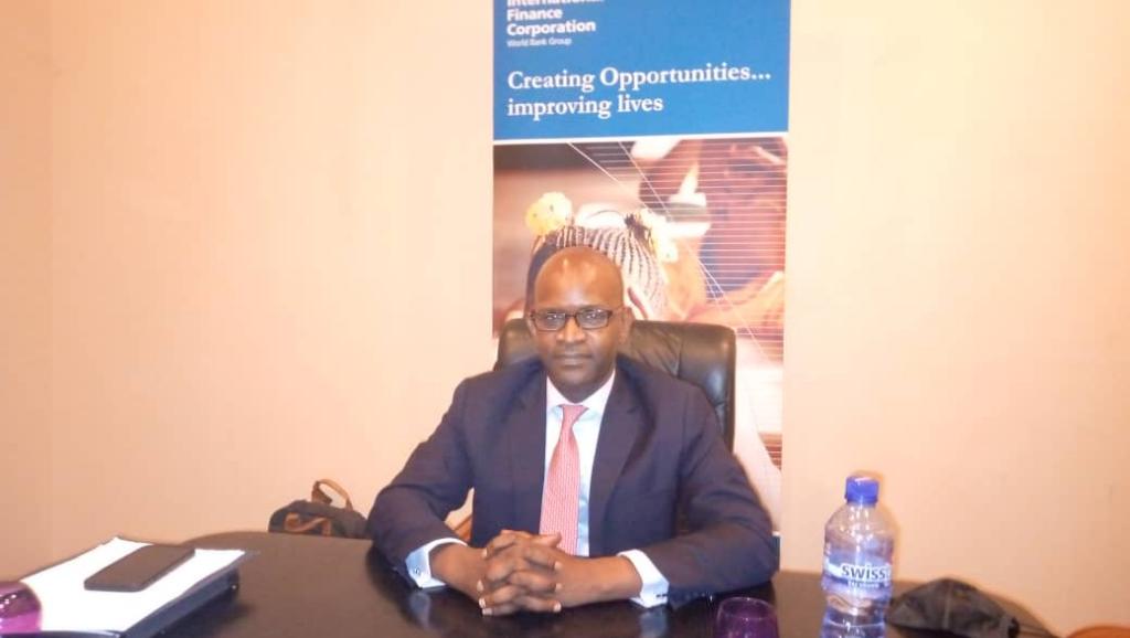 Aliou Maïga directeur général régional pour l'Afrique de l'Ouest et du Centre de la SFI. 