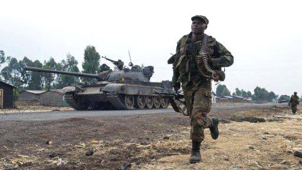 les FARDC en opération militaire