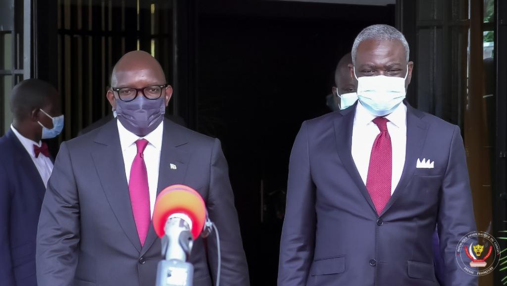 Tête-à-tête à Brazzaville entre les deux Premiers Ministres de deux Congo 