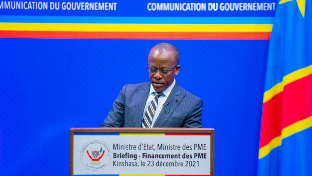 Eustache Muhanzi, ministre des PME. Ph. Droits tiers.
