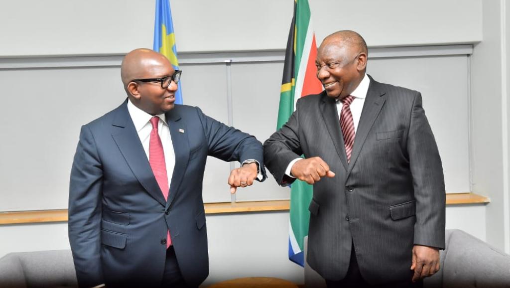Le Premier Ministre a rencontré le président Sud-africain à Cap Town 