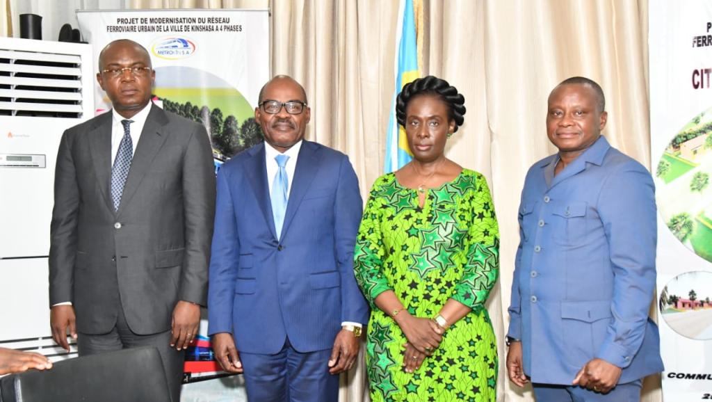 Réunion entre le gouvernement et l'hôtel de Ville de Kinshasa sur le transports ferroviaire dans la capitale