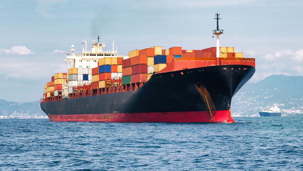 Les navires transportent plus de 80 % des marchandises échangées globalement