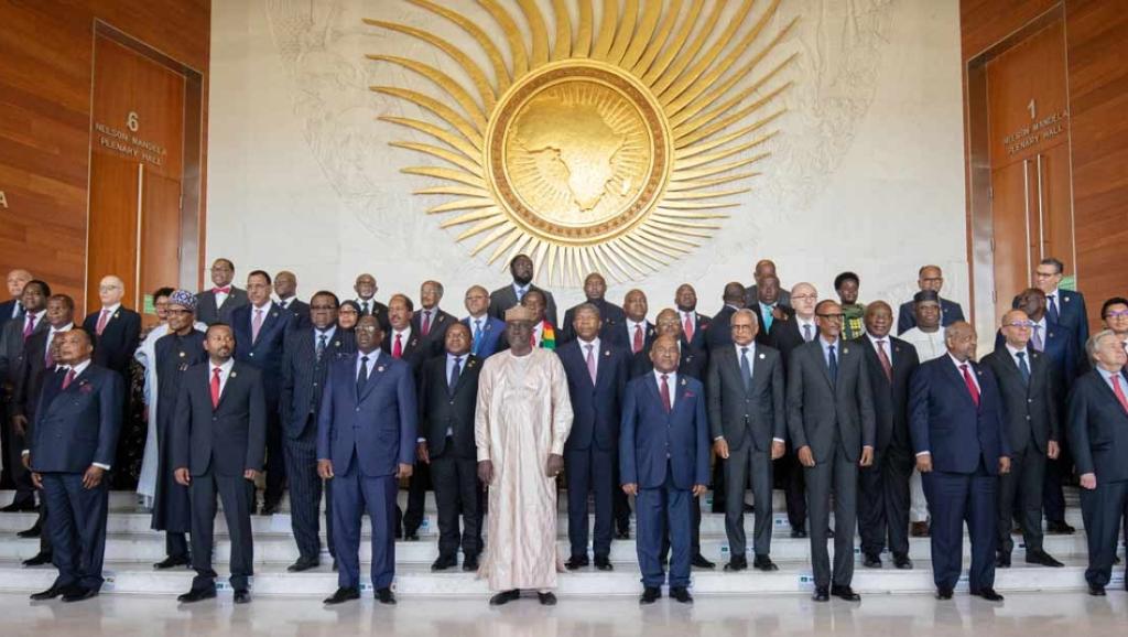 Les présidents africains au 36e sommet de l'Union africaine