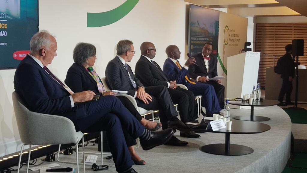 Salá Lukonde a participé à Paris à une table ronde organisée par la BAD,en marge du sommet sur le nouveau pacte financier mondial 