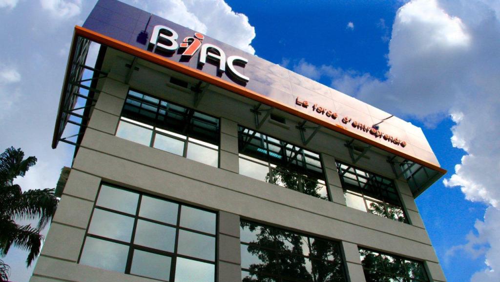 Une agence de la BIAC à Kinshasa