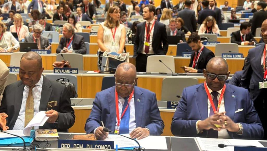 Le ministre Gilbert Kabanda prend part à l'assemblée générale de l'Organisation mondiale de la propriété intellectuelle en Suisse 