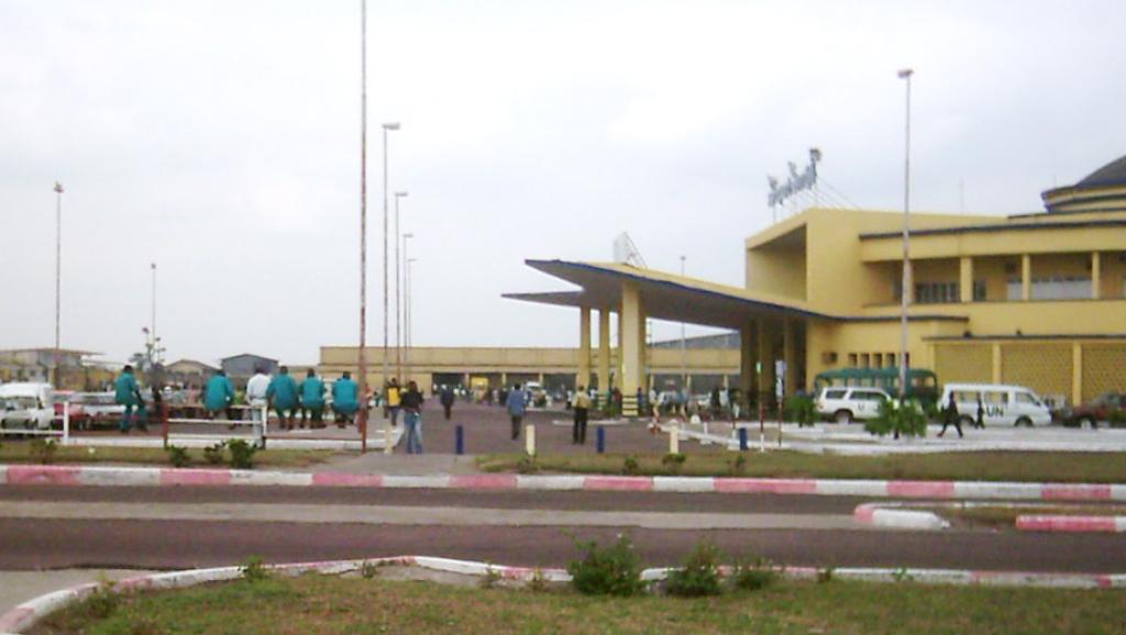 Une vue de l'aéroport de N'djili