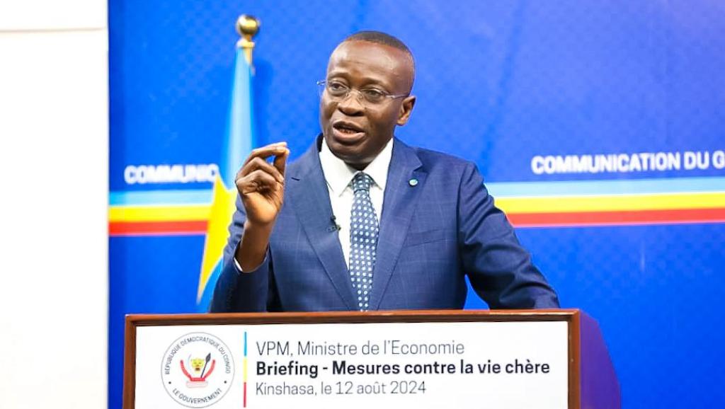 Le VPM en charge de l'économie Mukoko Samba