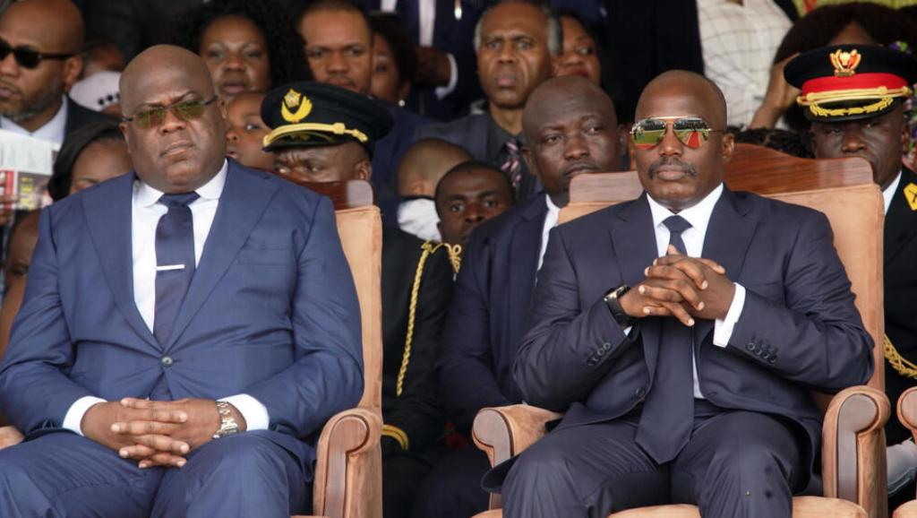 Félix Tshisekedi et Joseph Kabila, le jour de la passation des pouvoirs