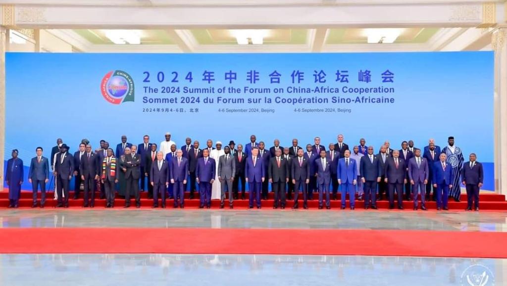 Photo de famille au Forum Chine-Afrique 2024