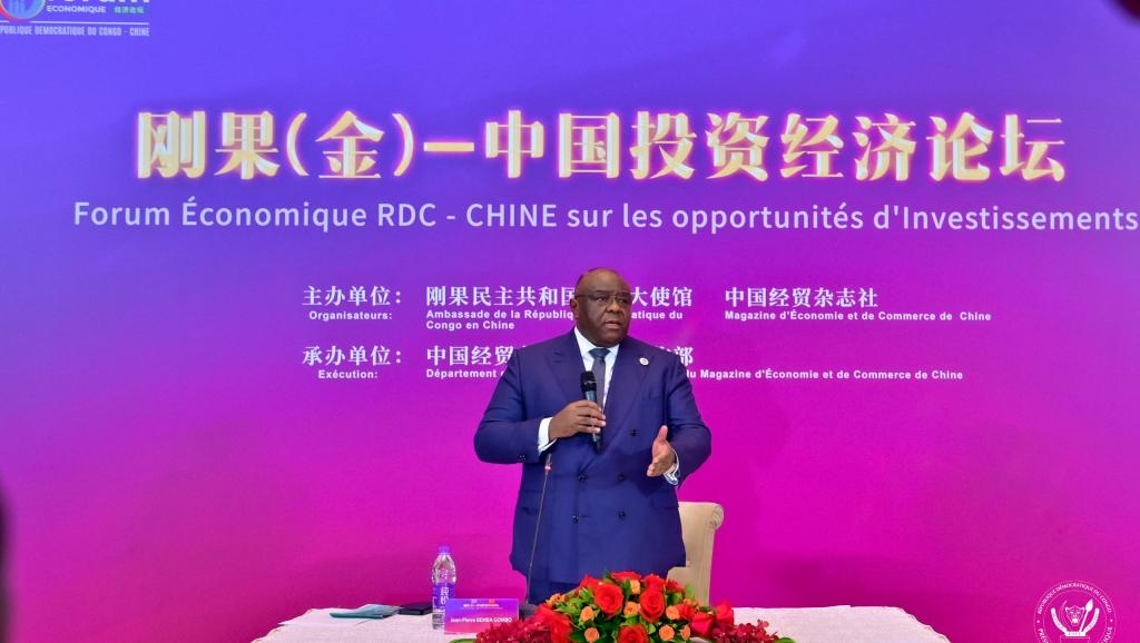 C'est le VPM en charge des Transports qui a lancé les travaux de ce Forum RDC-Chine