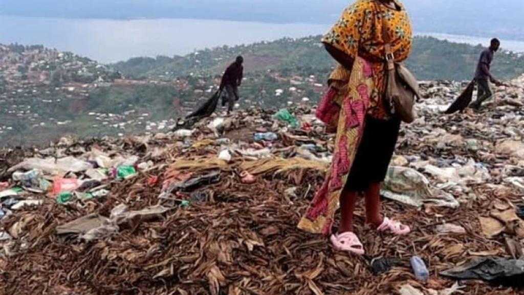 Des déchets plastiques