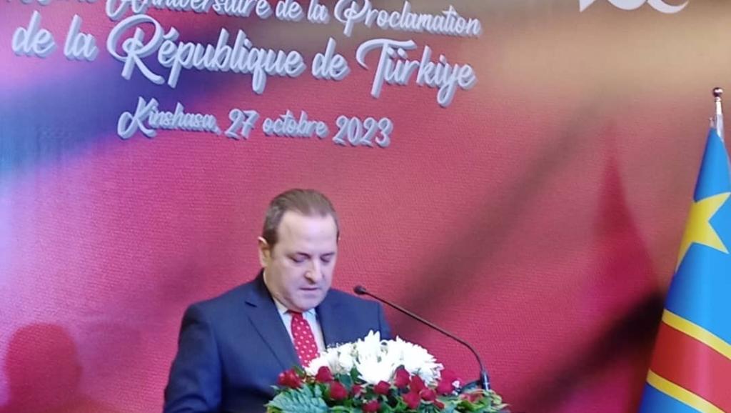 L'ambassadeur de Turkiye en RDC 