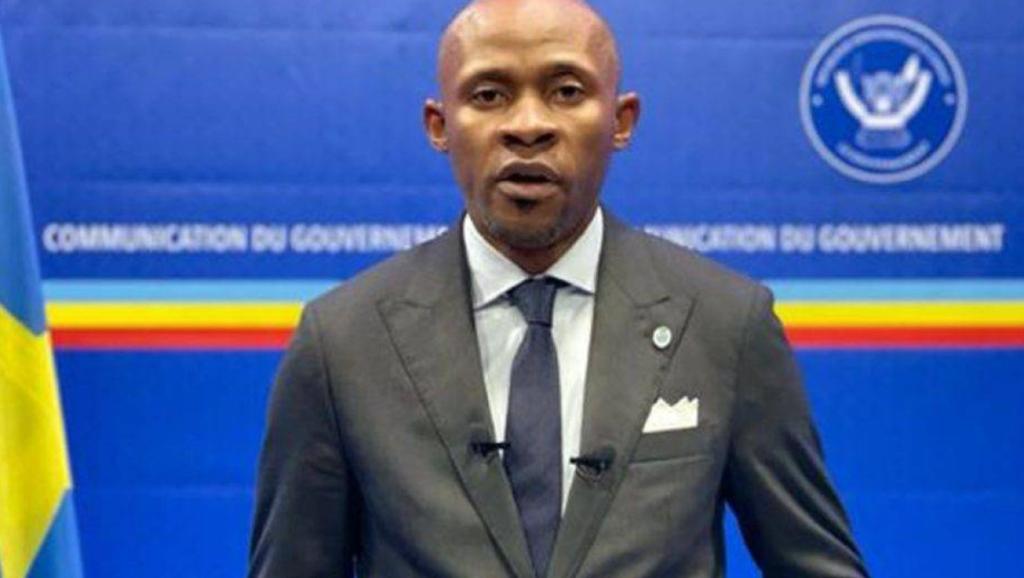 Le ministre de la Communication et Médias, Patrick Muyaya 