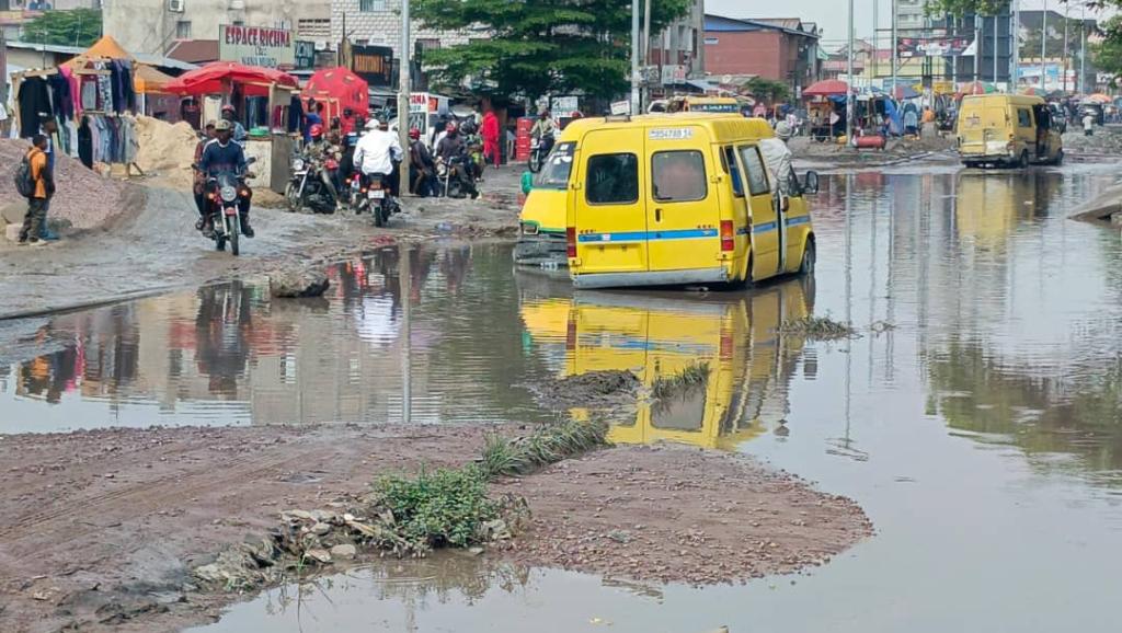 L'état des routes à Kinshasa