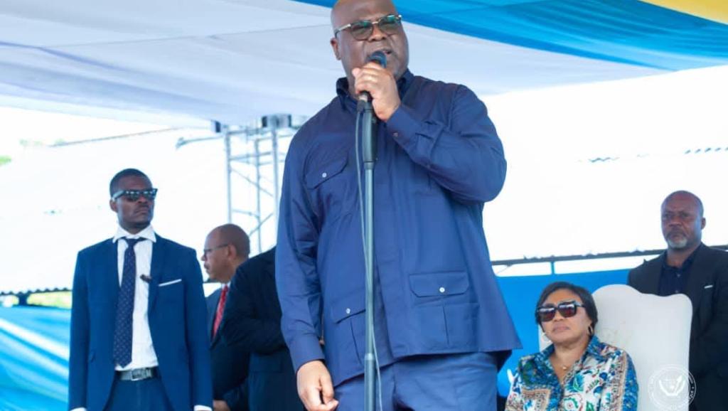 Félix Tshisekedi à Kananga