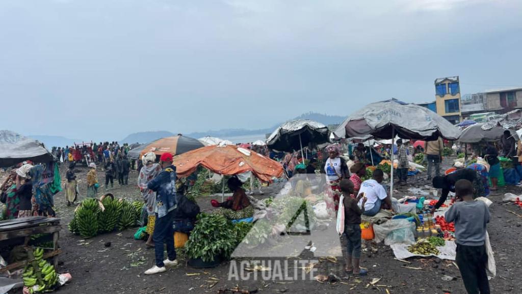 Petites activités commerciales  à Goma