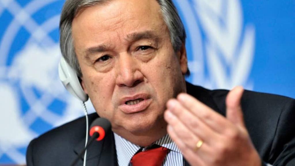 Antonio Guterres, secrétaire général de l'ONU