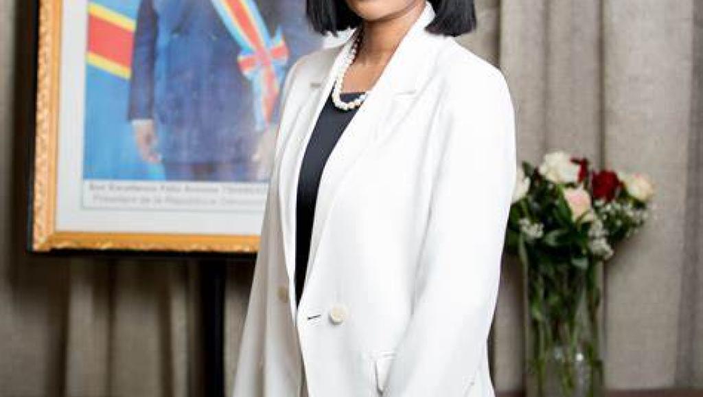 O'Neige N'sele, vice-ministre congolaise des finances 
