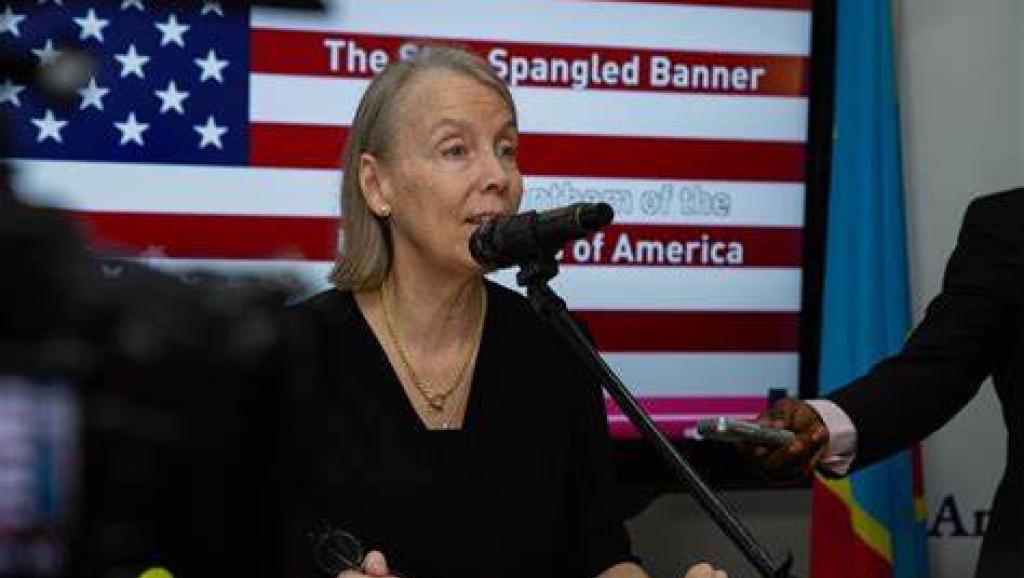 Lucy Tamlyn, ambassadrice des USA en RDC. Photo d'illustration