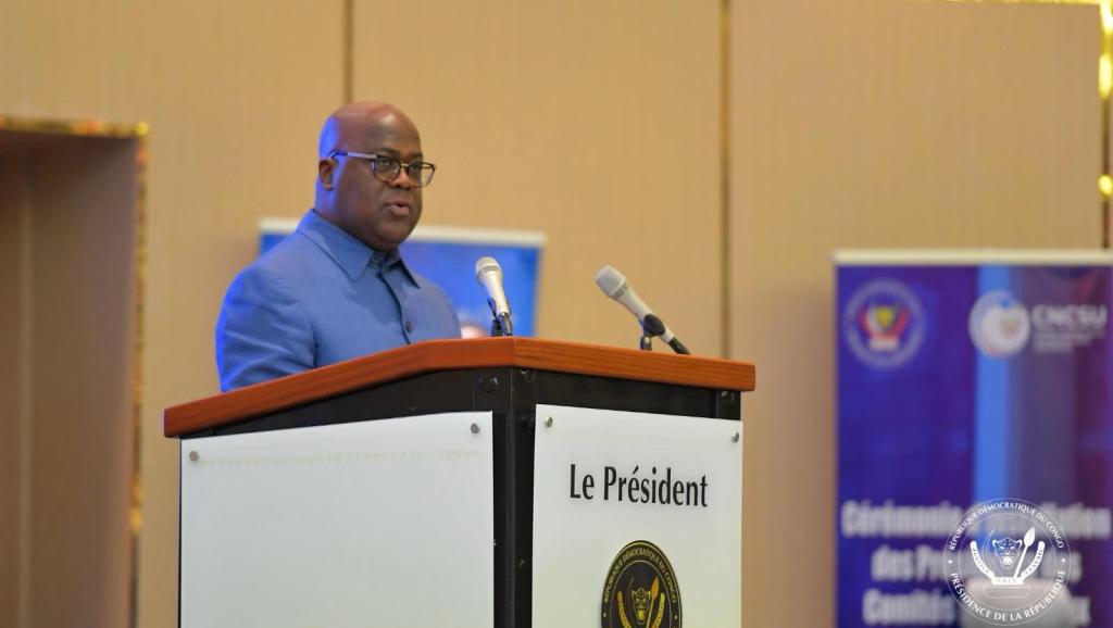 Félix Tshisekedi, président de la RDC