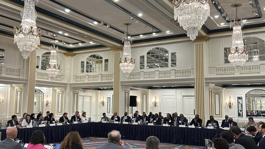 Photo prise lors de cette table ronde stratégique organisée aux Etats-Unis pour dynamisation des minéraux critiques et du corridor de Lobito