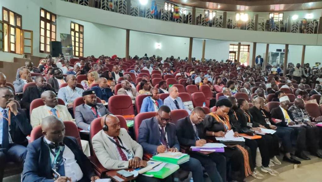 Lors du lancement du Forum économique RDC-Ouganda à Butembo, au Nord-Kivu 