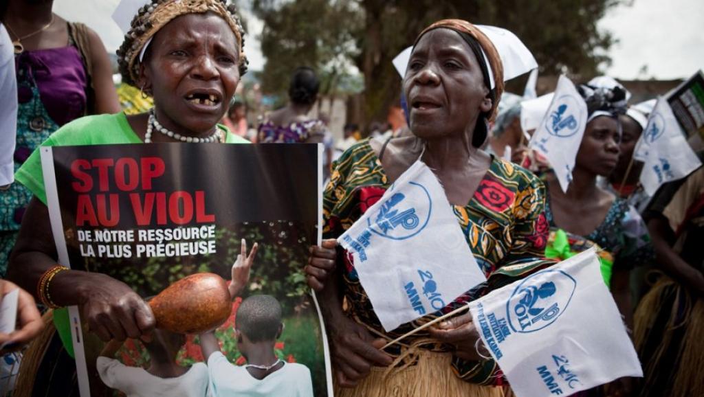 Photo d'illustration de femmes congolaises, victimes de violences sexuelles de conflits armés en RDC