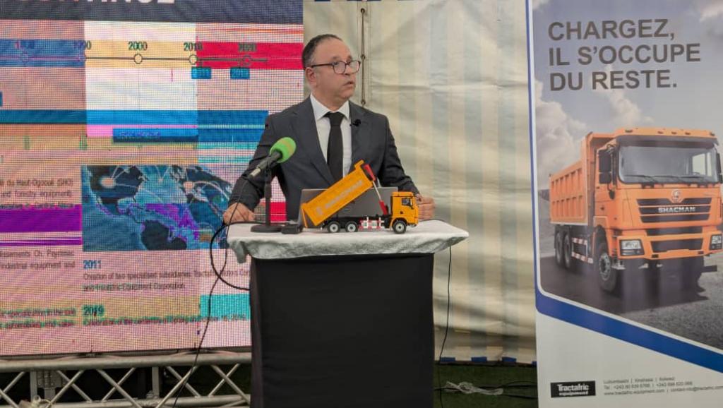 Le DG de Tractafric Equipment RDC