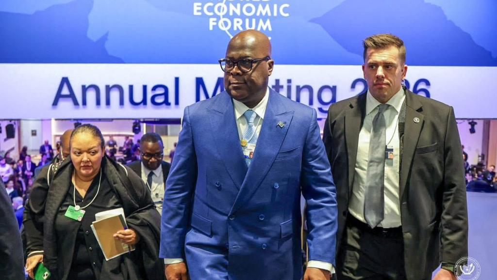 Félix Tshisekedi à Davos