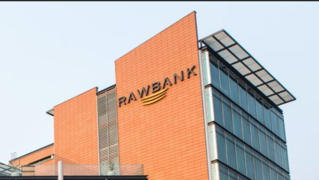 ILLUSTRATION : Bâtiment de la Rawbank, une des banques commerciales en RDC, signataire du communiqué