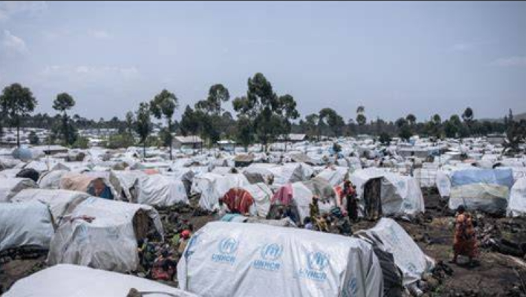 Localisation d'un site de déplacés/Illustration 