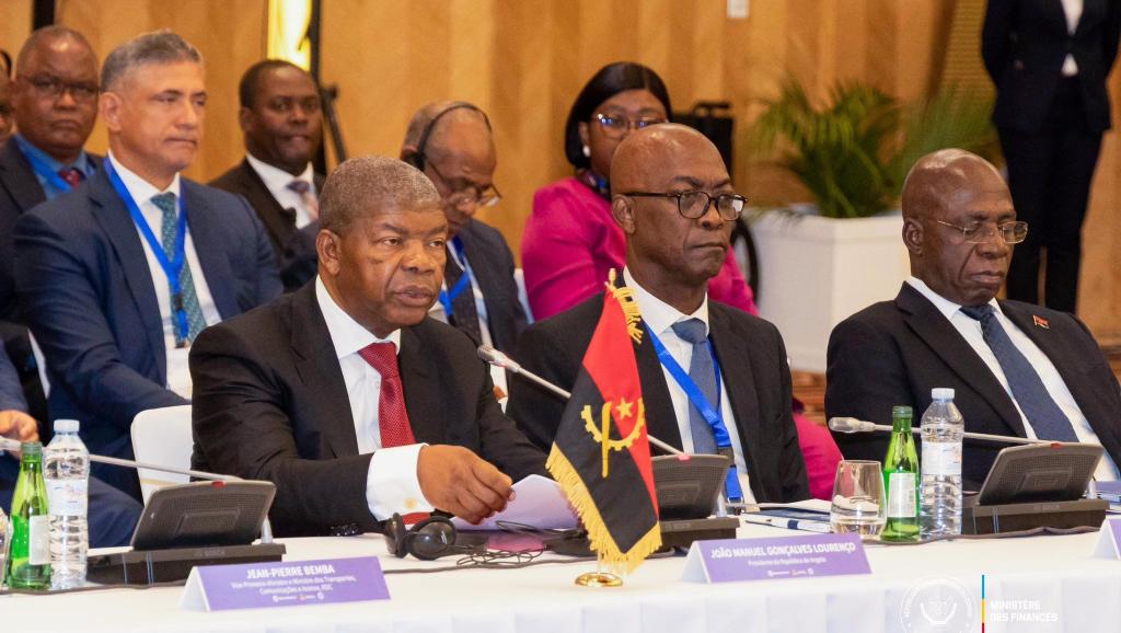 Le président de l’Union africaine João Lourenço lors de la réunion inaugurale de coordination du Corridor de Lobito tenue de 5 au 6 février 2026