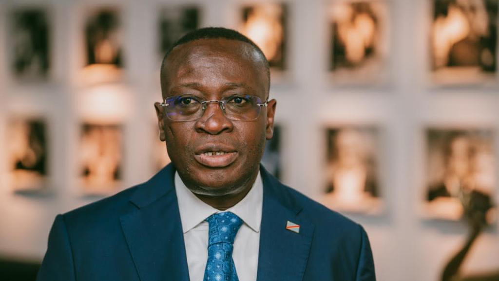 Mukoko Samba, ministre congolais de l'économie nationale 