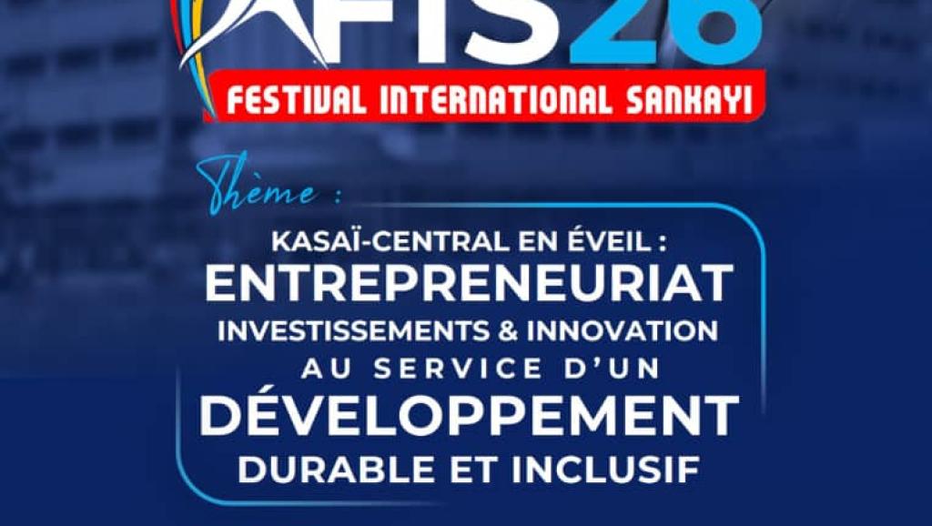 Affiche du FIS 2026 à Kananga.