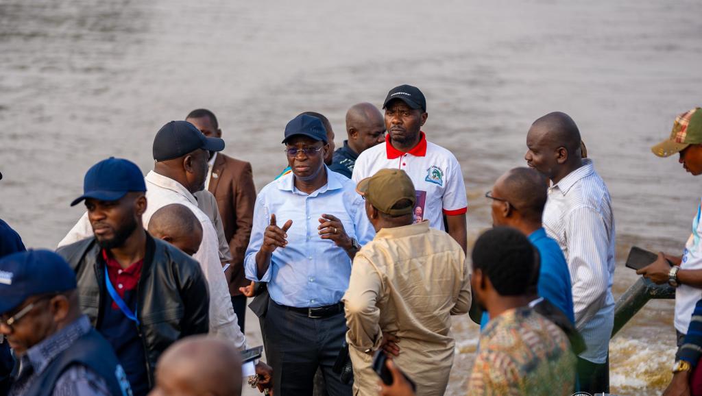 Le VPM de l'Économie, Daniel Mukoko Samba clôture sa mission économique au Sankuru.