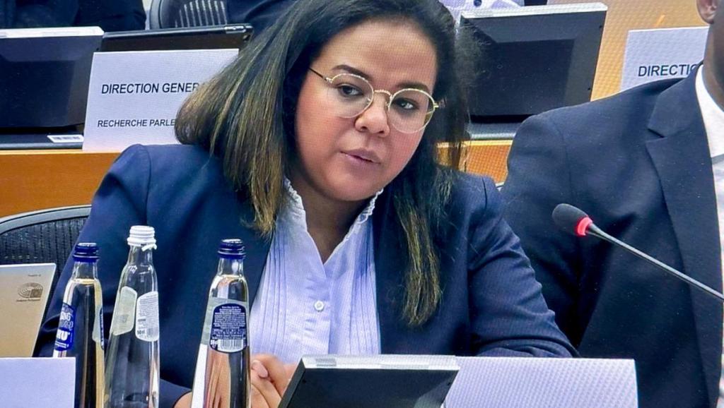 La ministre Thérèse Kaikwamba Wagner à l'ONU.