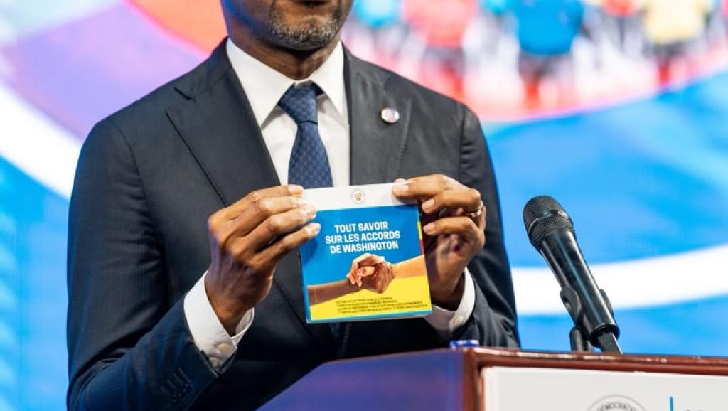 Le ministre Patrick Muyaya.