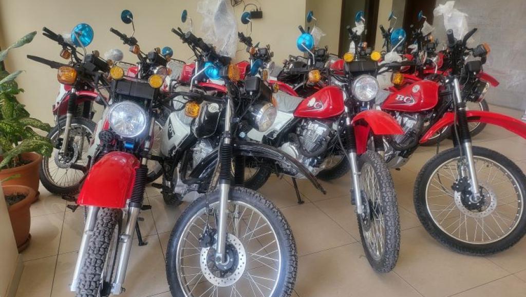 Une illustration des motos.