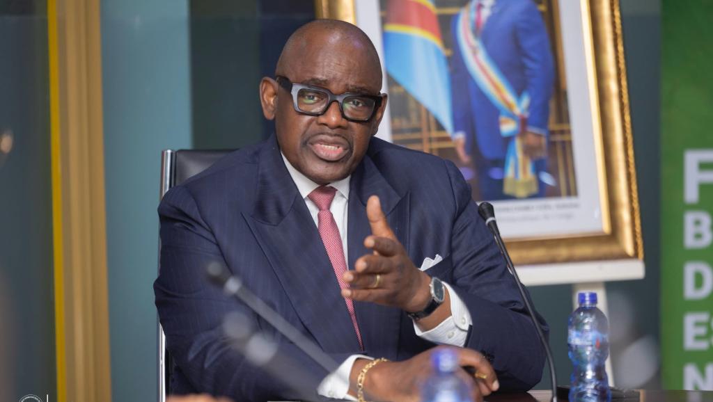 Le ministre des Mines, Louis Watum Kabamba.