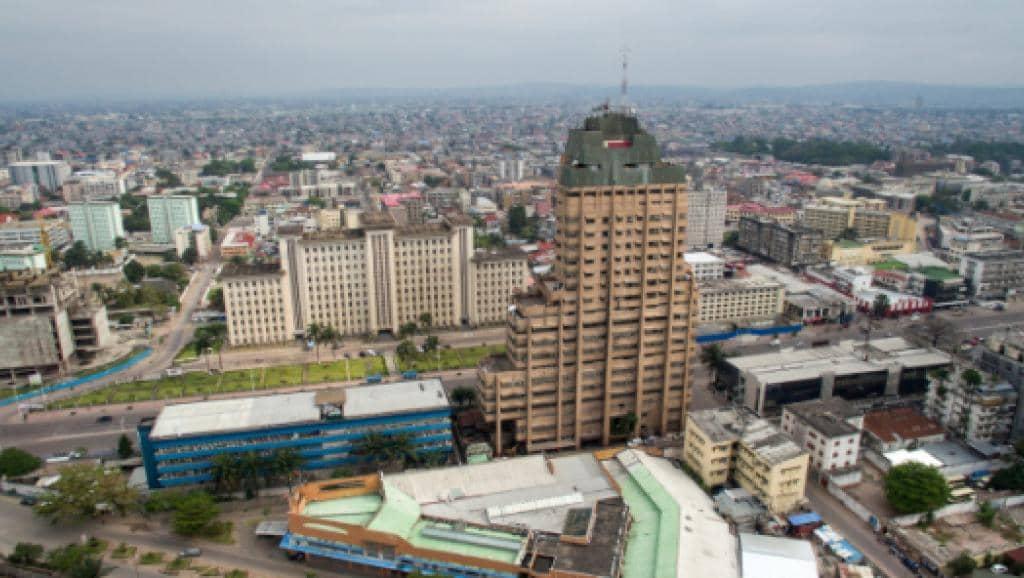 Vue de la ville de Kinshasa aménagée.